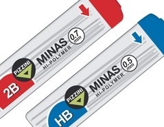 Minas Pizzini 0.5 Mm 2b (tubo X12)