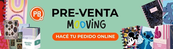 Preventa Mooving - Hacé tu pedido Online - Agendas