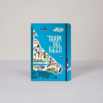 Cuaderno cosido Fera tb 14 x 20 punteado bookcel 80 g Tierra del Fuego