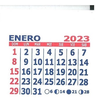 Mensuales 2024 Nº 12 10 x 16 cm