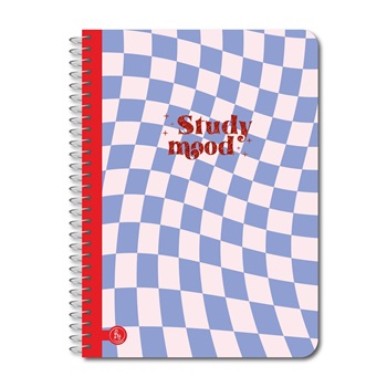 Cuaderno Reysa big rayado espiral 20 x 28 80 hojas t/semi-flex mix