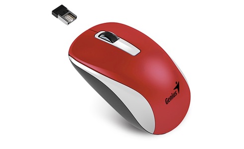 Mouse Genius inalambrico nx-7010 usb rojo
