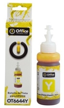Tinta Office para Epson 100 cc d amarillo c/aplicador ot6644y