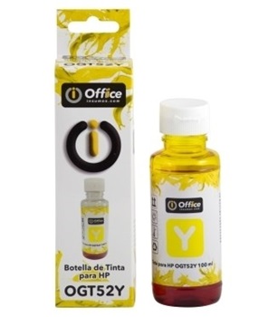 Tinta Office para Hp 100 cc d amarillo ogt52y