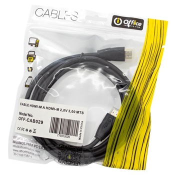 Cable Office hdmi a hdmi v2,0 3,00 metros off-cab029