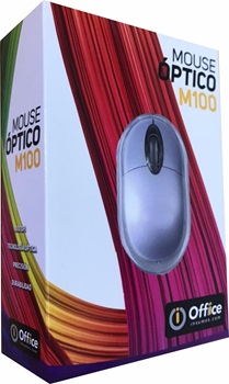 Mouse usb off-m100 blanco Office