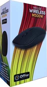 Mouse usb off-m500w-negro inalambrico Office