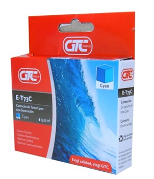 Cartucho Gtc para Epson gt-t73c-6g cyan