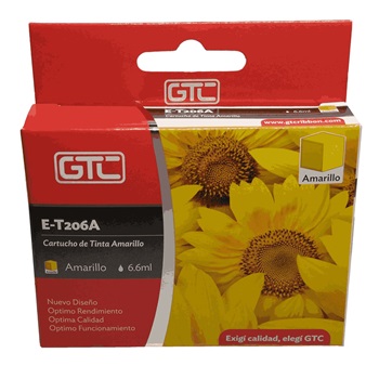 Cartucho Gtc para Epson gt-t206a amarillo