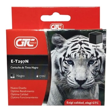 Cartucho Gtc para Epson gt-t297n negro