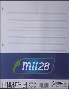 Repuesto Mil28 Nº 3 musica