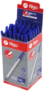 Bolígrafo Filgo stick 026 1 mm azul