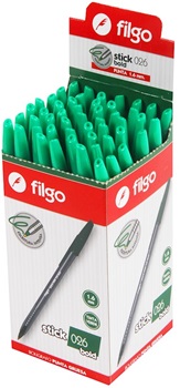 Bolígrafo Filgo stick 026 1 mm verde