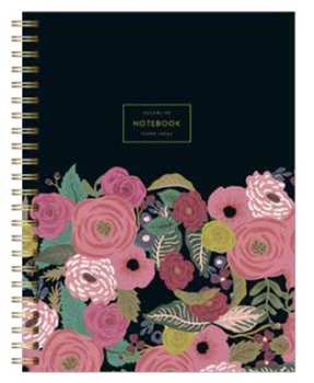 Cuaderno 29,7 Decorline tapa semirígida 80 hojas rayado rosa 1 ART1445