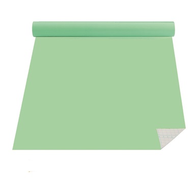 Autoadhesivo Lama Pastel verde rollo x 10 mts, art,7021