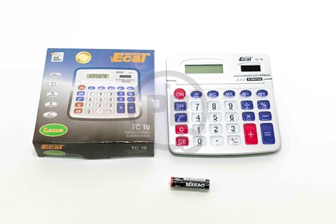 Calculadora Ecal tc10 8 digitos de escritorio