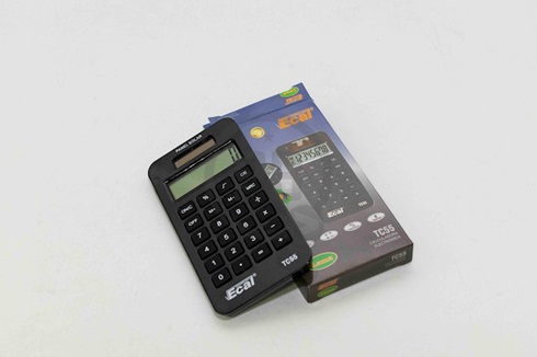 Calculadora Ecal tc55 bolsillo 8 digitos + pila