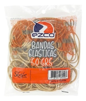 Bandas elásticas Ezco 50 gramos bolsa