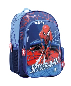 Mochila Spiderman web ART 11704 espalda 16"