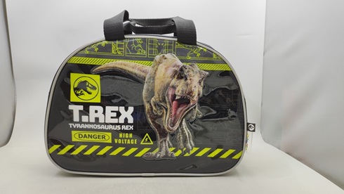 Bolso Jurassic World warning line t-rex oval ART 33117