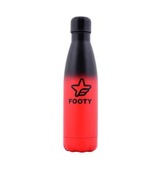 Botella de acero Footy termica degrade c/plancha de stickers 500 mlart boterm133
