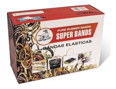Bandas elásticas Super bands 50/60 gramos