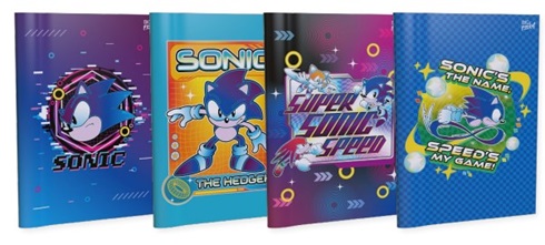 Cuaderno 16 x 21 tapa flexible 48 hojas rayado Sonic