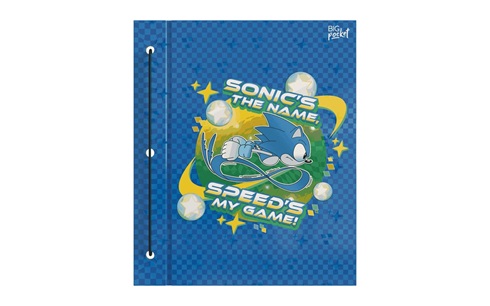 Carpeta Nº 3 cartoné Sonic