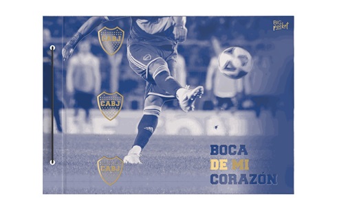 Carpeta Nº 5 cartoné Boca Juniors