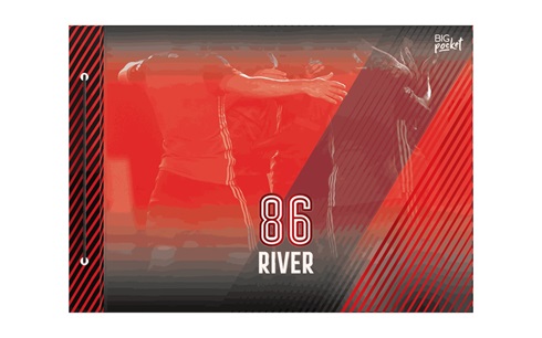 Carpeta Nº 5 cartoné River Plate