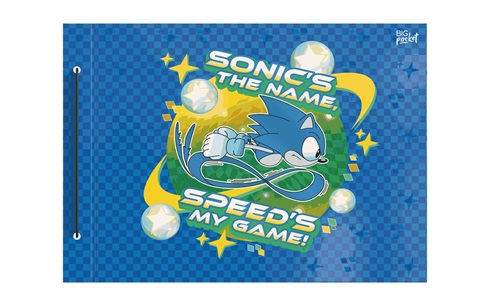 Carpeta Nº 5 cartoné Sonic