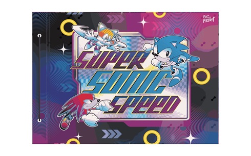 Carpeta Nº 5 cartoné Sonic
