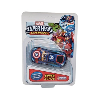 Auto a friccion Marvel super hero 13 x 18 cm