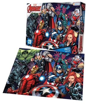 Puzzle 120 piezas Avengers
