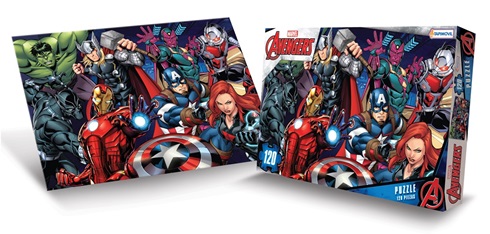 Puzzle 120 piezas Avengers