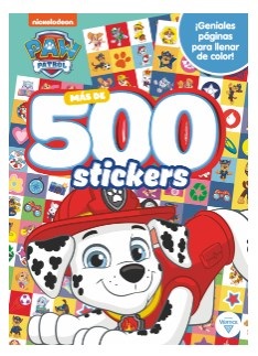 Libro 500 stickers Paw Patrol ART5824