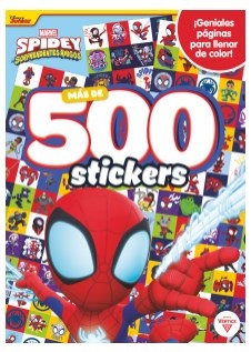 Libro 500 stickers spidey ART5825