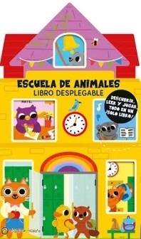 Libro casita escuela de animales