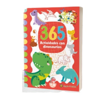 Libro de 365 actividades con dinosaurios