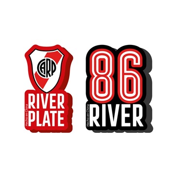 Goma troquelada River Plate ri448