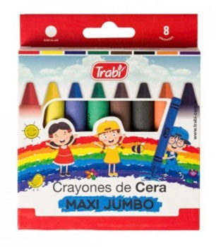 Crayones Trabi super jumbo x 8