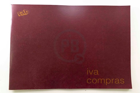 Libro Rab IVA compras tapa flexible apaisado 48 paginas