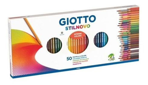 Lapices de colores Giotto stilnovo 3,3 mm x50 colores
