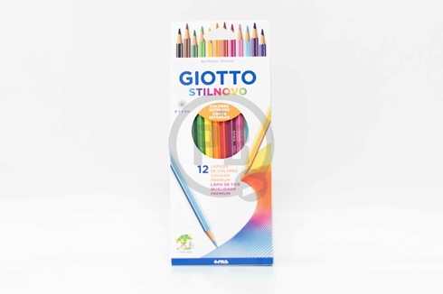 Lapices de colores Giotto stilnovo 3,3 mm x12 largos