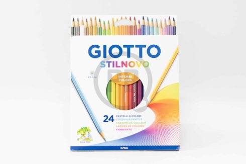 Lapices de colores Giotto stilnovo 3,3 mm x24 largos