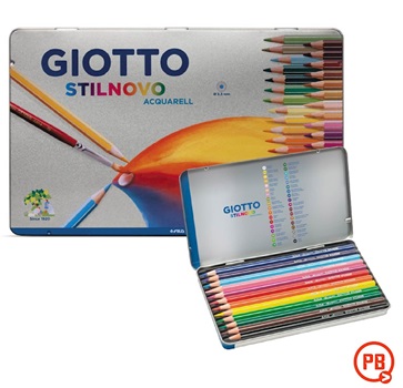 Lapices de colores Giotto stilnovo acuarelable x 12 lata