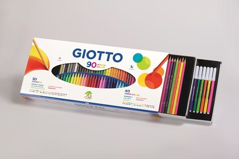 Set Giotto 90 colores 50 pinturitas/40 marcadores