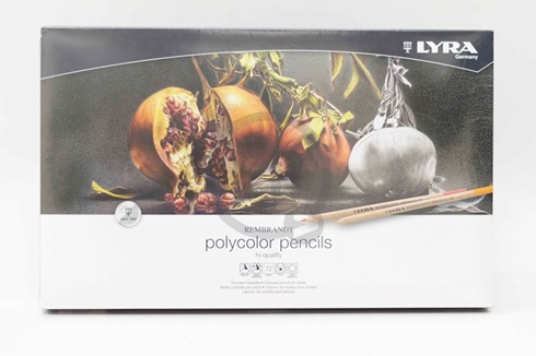 Pinturitas Lyra polycolor lata x 72 unidades
