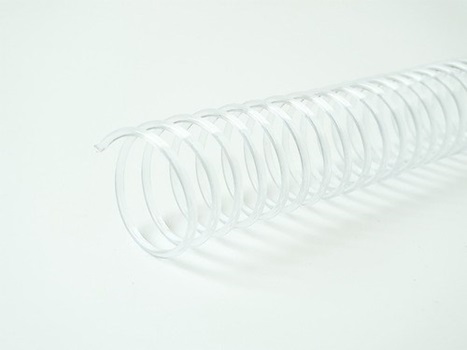 Espiral encuadernación plástico of 20 mm transparente x 50 unidades