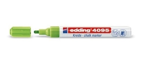Marcador Edding 4095 para vidrio chalk marker verde
